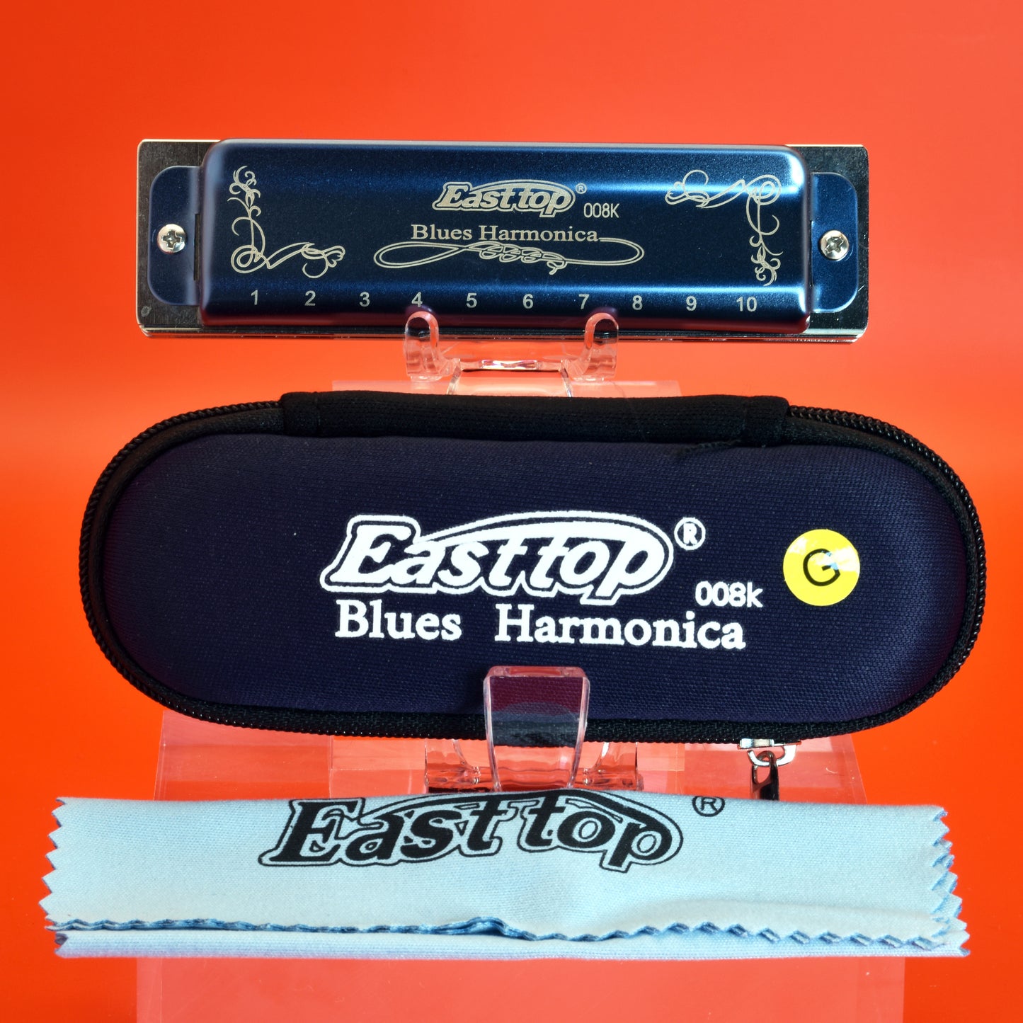 Easttop T008K 'Blues harmonica' diatonic 10 hole