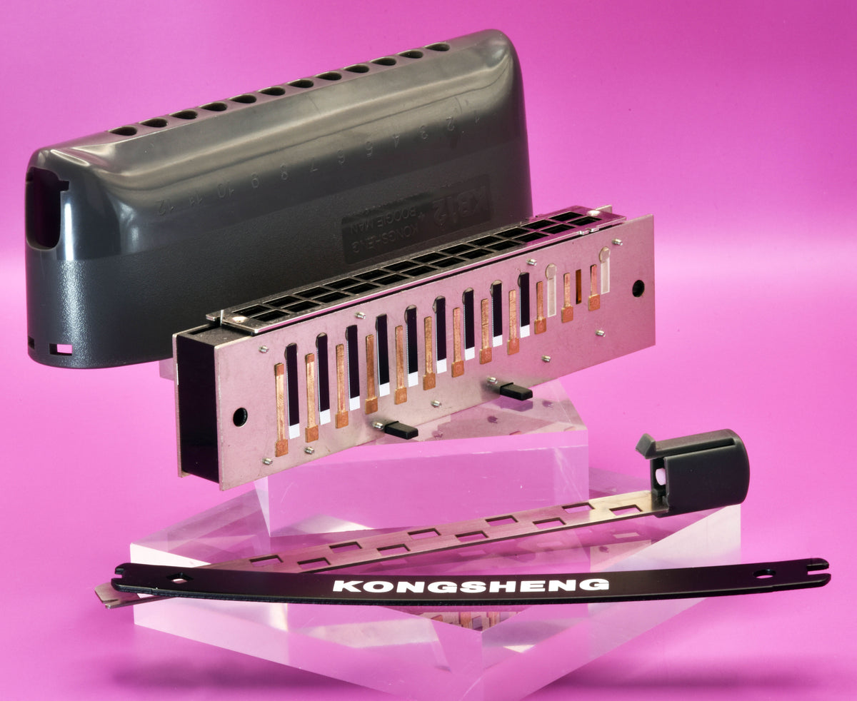 Kongsheng KB12 Chromatic Harmonica in the key of 'C'