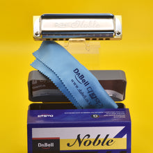将图片加载到图库查看器，DaBell Noble diatonic harmonica available in keys of C, D, G, A