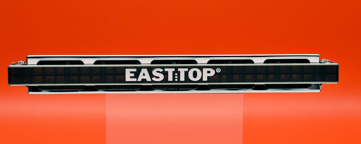 Easttop Tremolo harmonica T2403 and T2403-02 available in C, D and G keys