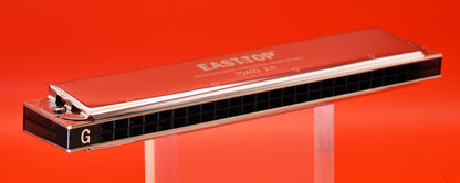 Easttop Tremolo harmonica T2403 and T2403-02 available in C, D and G keys