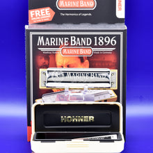 Laden Sie das Bild in den Galerie-Viewer, Hohner Marine Band 1896 Harmonica