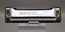 Załaduj zdjęcie do przeglądarki galerii, HarpsCool Harmonica in key of C - beginners 10 hole diatonic
