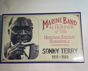 Hohner Sonny Terry Heritage Edition Marine Band harmonica in key of C