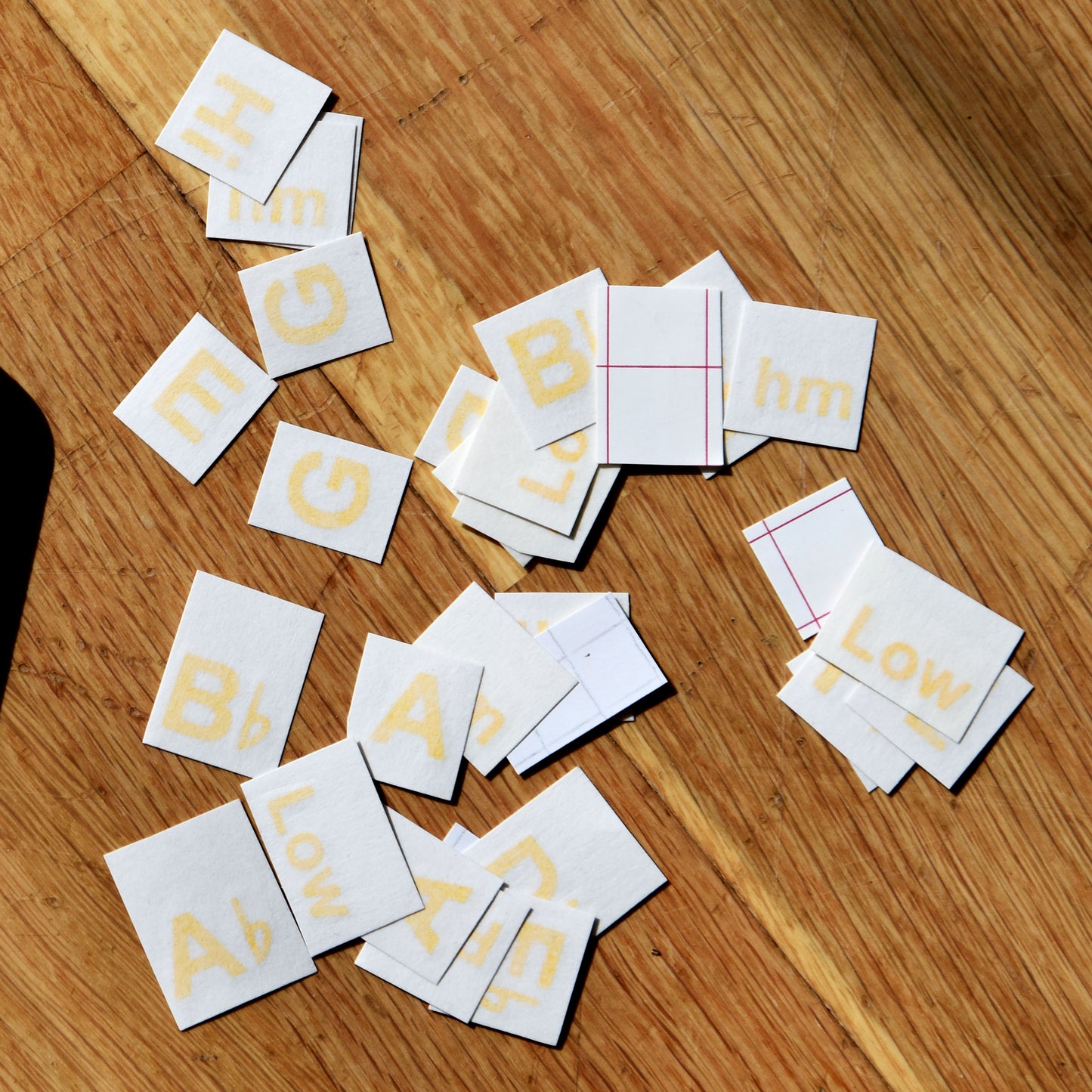 Self adhesive Vinyl Key Stickers