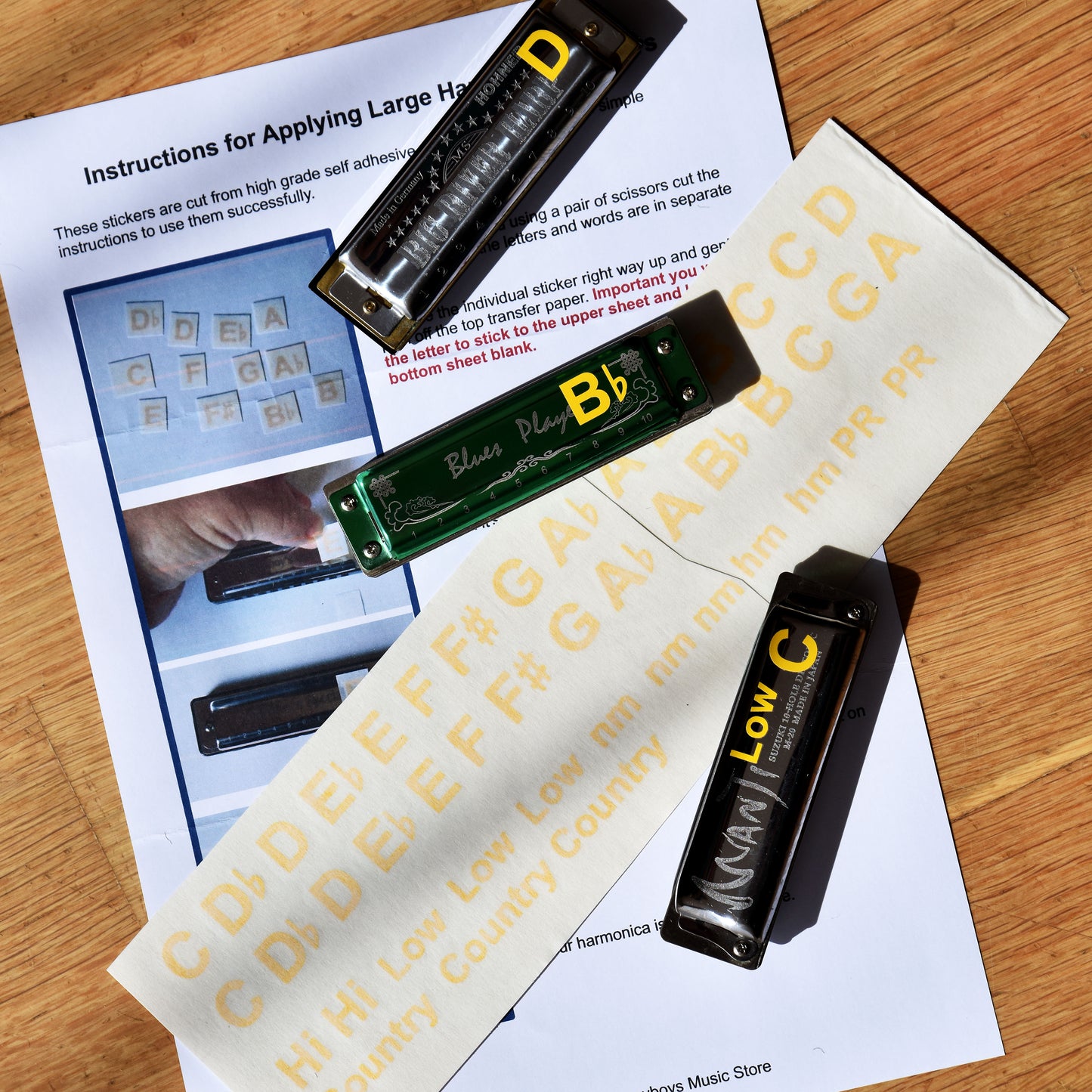Self adhesive Vinyl Key Stickers