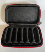 Load image into Gallery viewer, Babyfat zip up hard cases to hold 3 or 6 harmonicas
